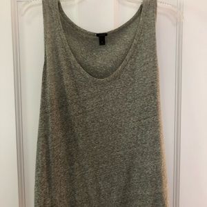J.Crew Olive Green Marled Tank